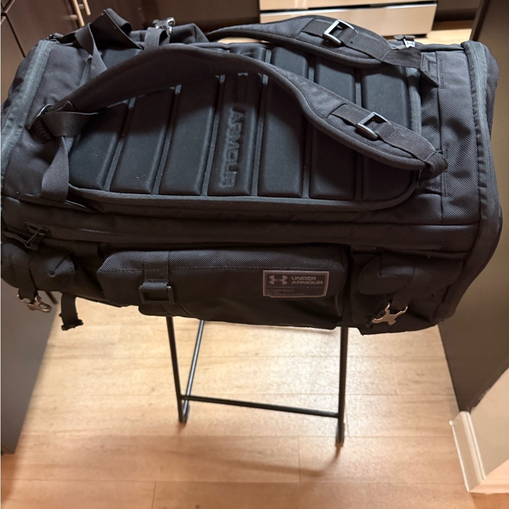 Under Armour Black Duffel Bag for Men